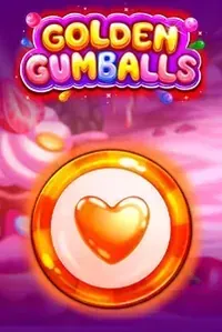 Golden Gumballs heart ball show after USpin login